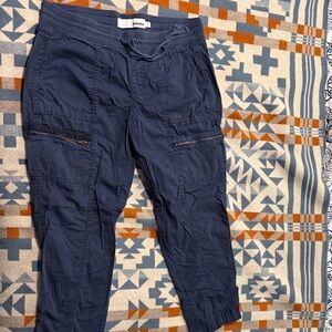 Sonoma Women's Dark Blue Cargo Pants